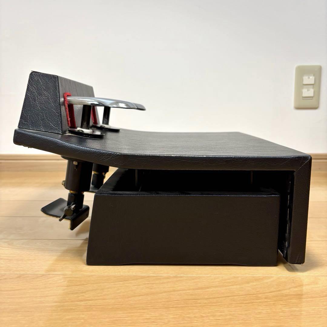 ムツミ ピアノ補助ペダル M60 M-60 補助台 アシストペダル ピアノ補助ペダル M60 (M-60) ピアノ用 ペダル付き足台 : 楽器の