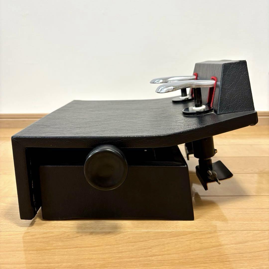 ムツミ ピアノ補助ペダル M60 M-60 補助台 アシストペダル ピアノ補助ペダル M60 (M-60) ピアノ用 ペダル付き足台 : 楽器の