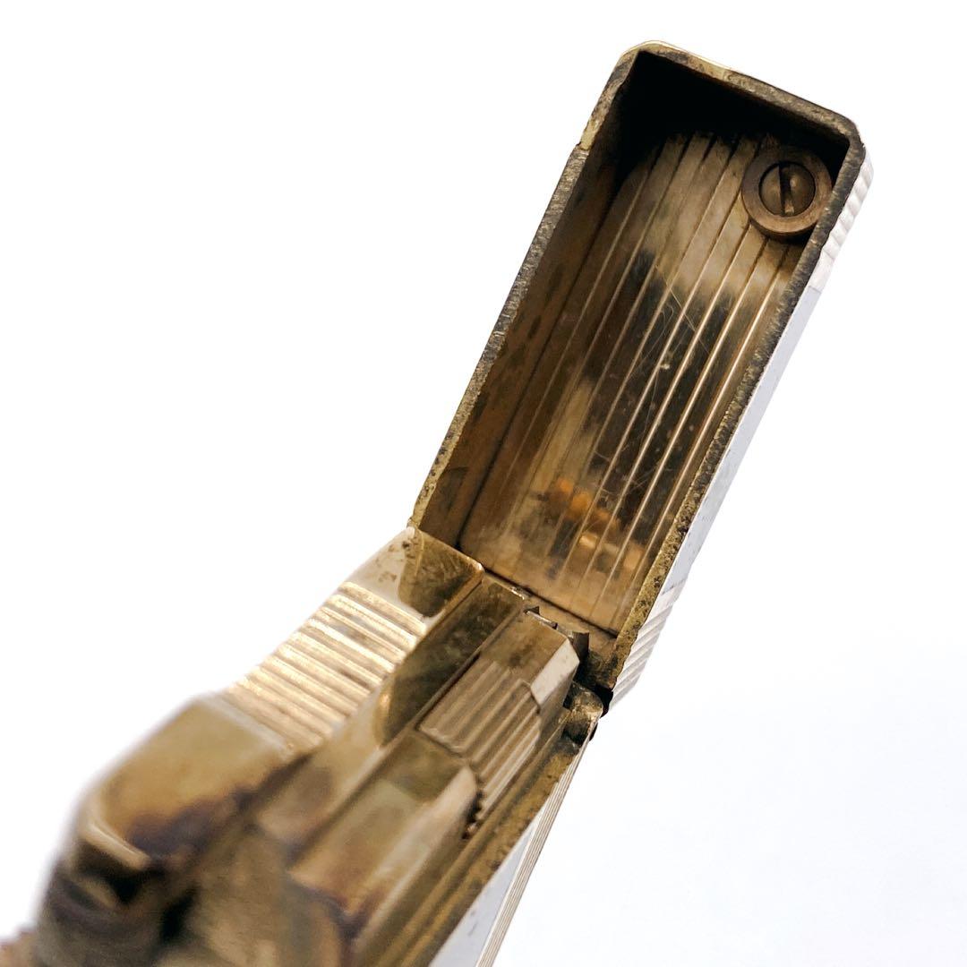 美品✨S.T. Dupont ガスライター ブラック ゴールド ライン1 美品✨S.T. Dupont ガスライター ブラック ゴールド ライン1