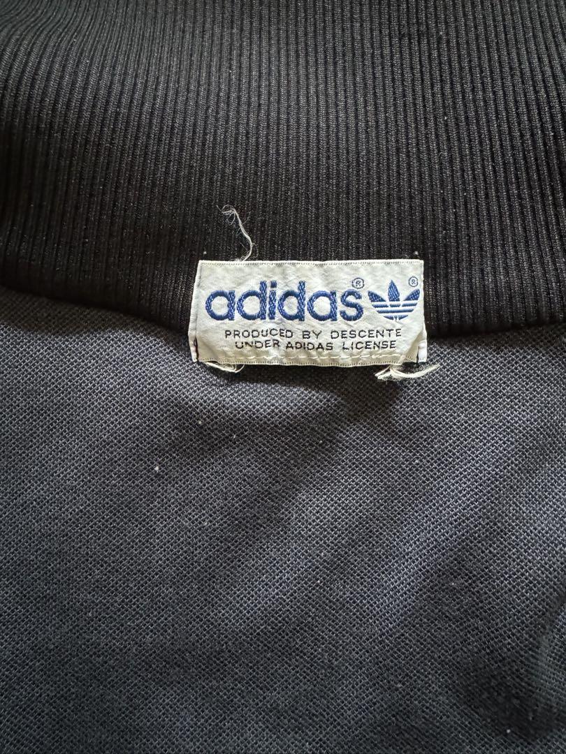 adidas ads-41 3号　トラックジャケット　ブラック/オレンジ