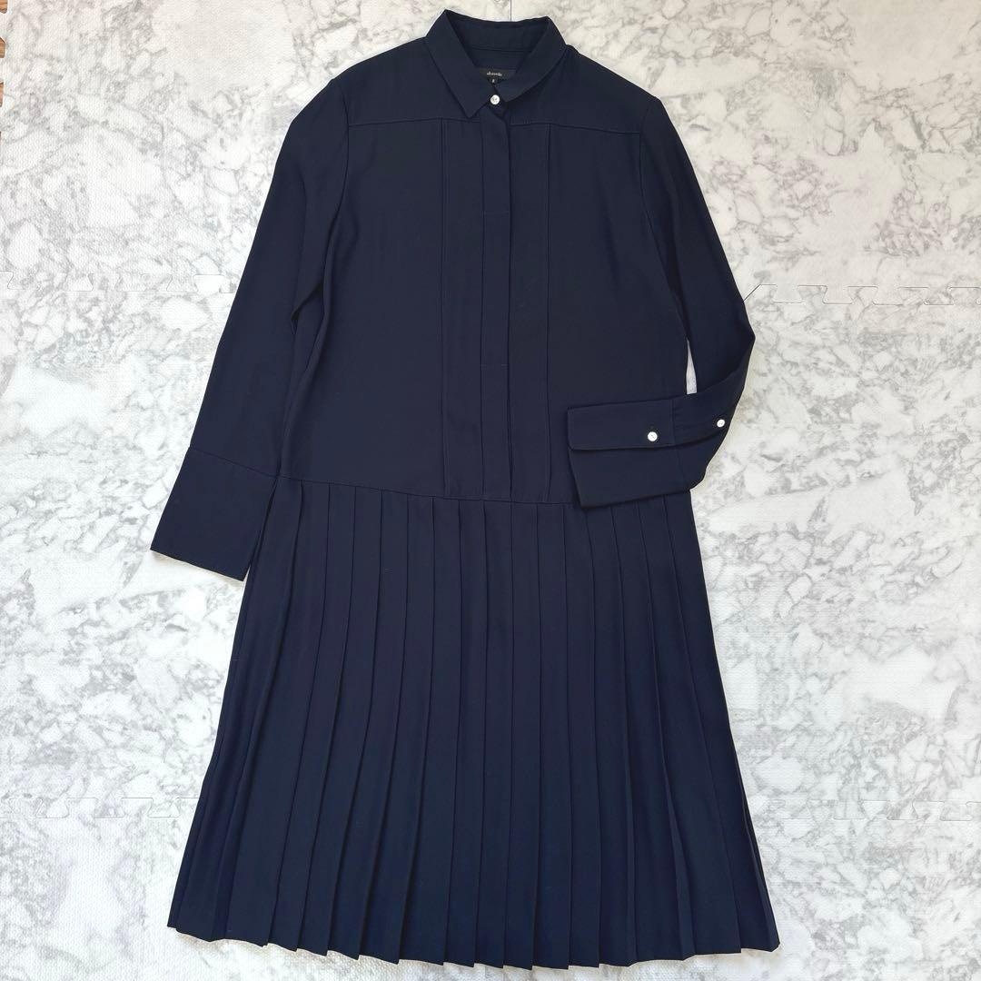 allureville アルアバイル プリーツ シャツ ワンピース SIZE allureville