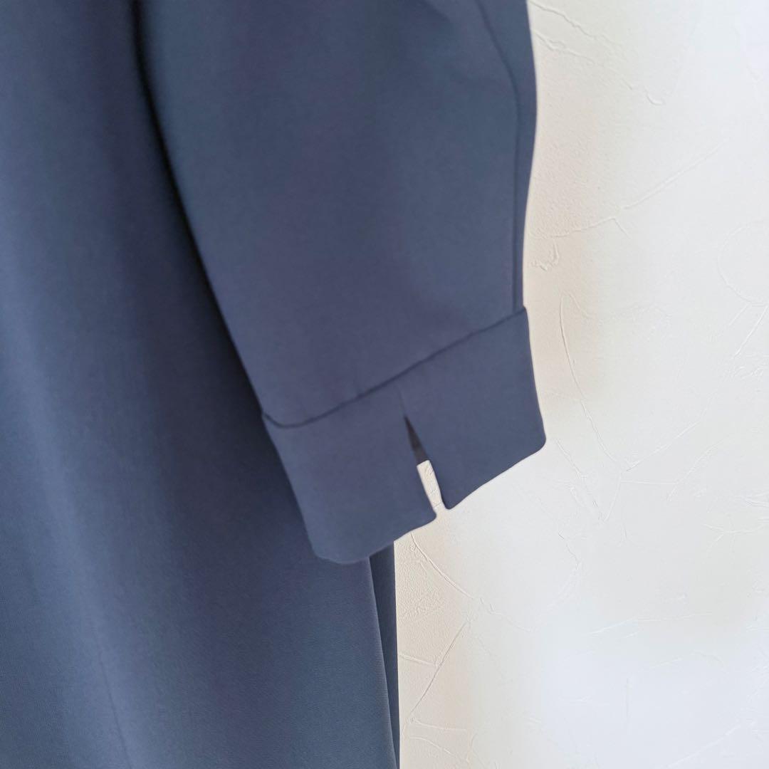 現行販売品✨ Paul Stuart ワンピース ベルト付　 サックシルエット 現行販売品✨ Paul Stuart ワンピース ベルト付 サックシルエット