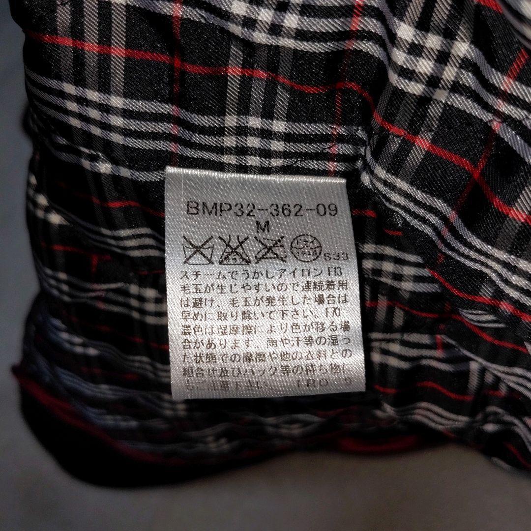 美品 バーバリーブラックレーベル ダッフルコート ノバチェック ブラック