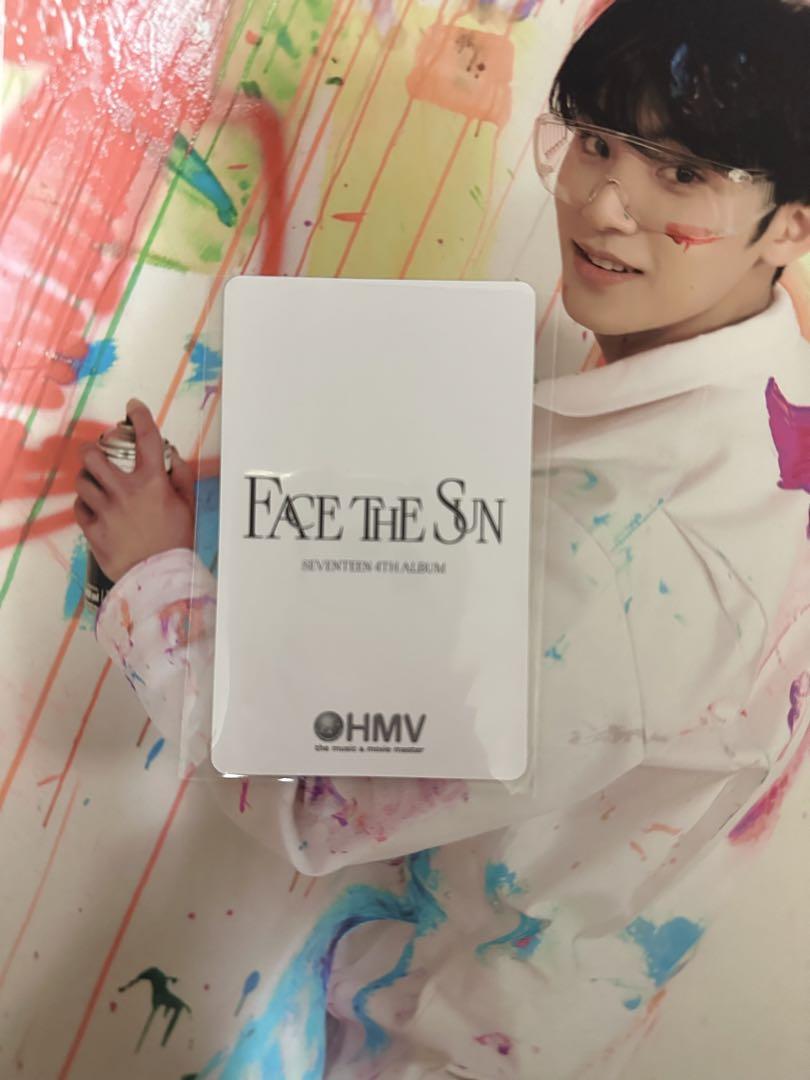 face the sun HMV トレカ mingyu ミンギュ　セブチ