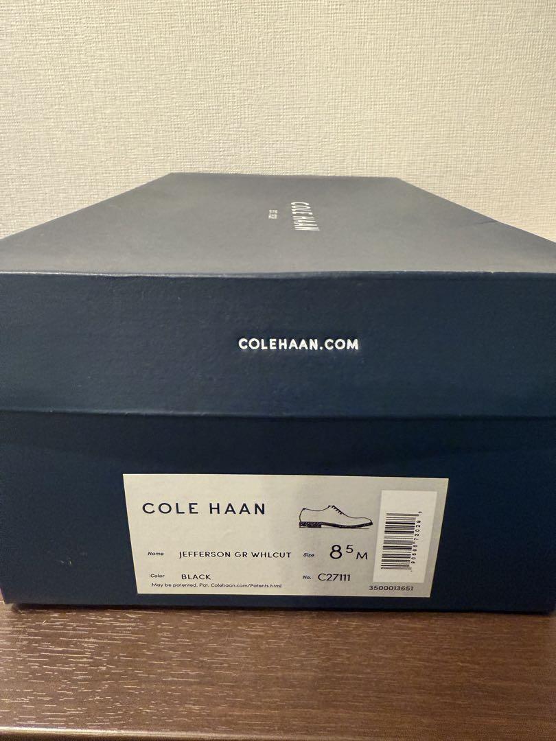 COLE HAAN ブラック　ビジネスシューズ