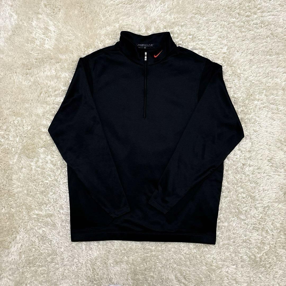 NIKE ナイキゴルフ ハーフジップ フリース THERMA-FIT Lサイズ