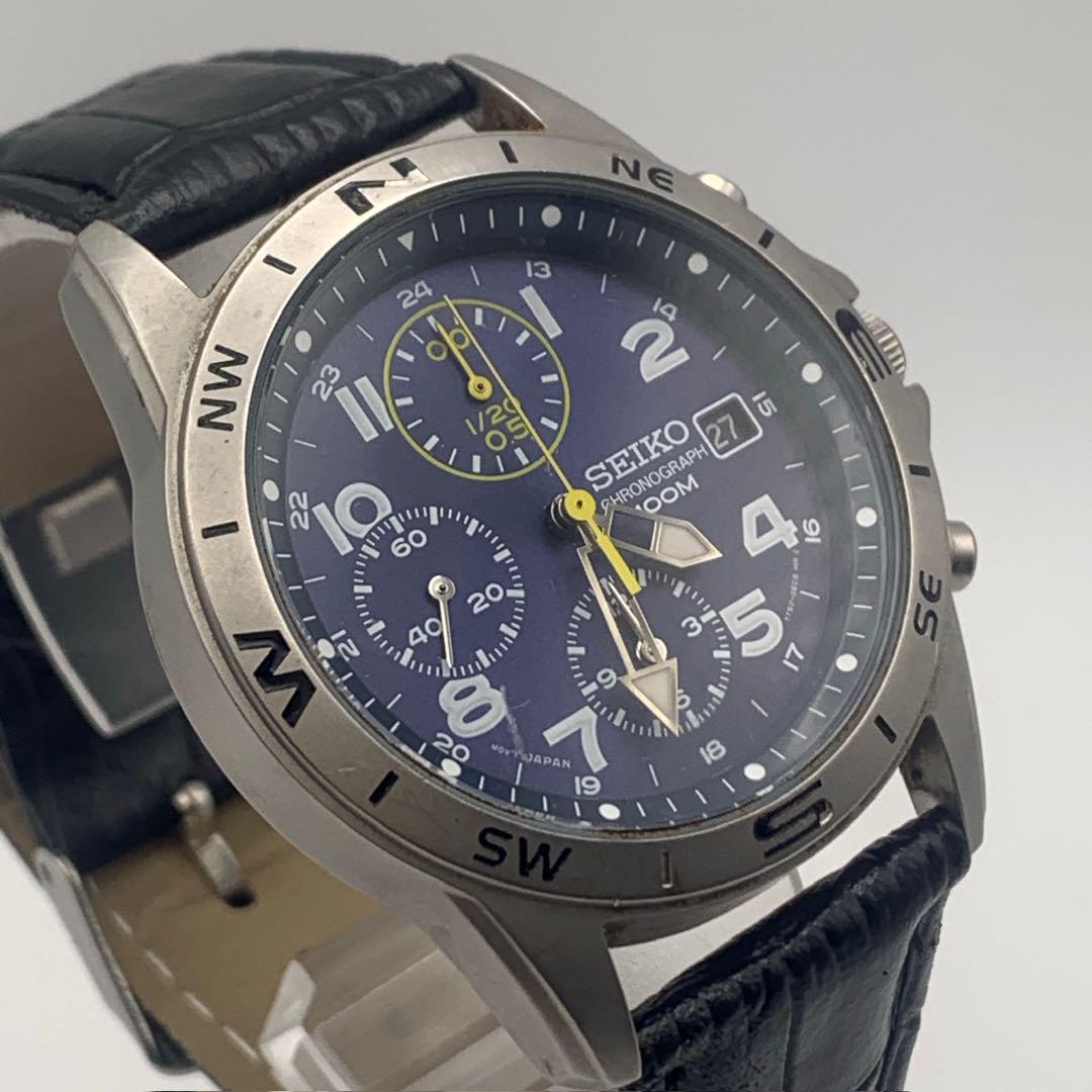 SEIKO セイコー　7192-0DX0　クロノグラフ　腕時計