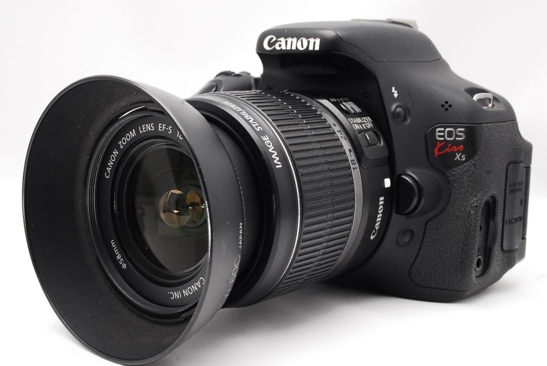 ❤ CANON キャノン kiss x5 ❤スマホ転送❤初心者お勧め❤大人気❤