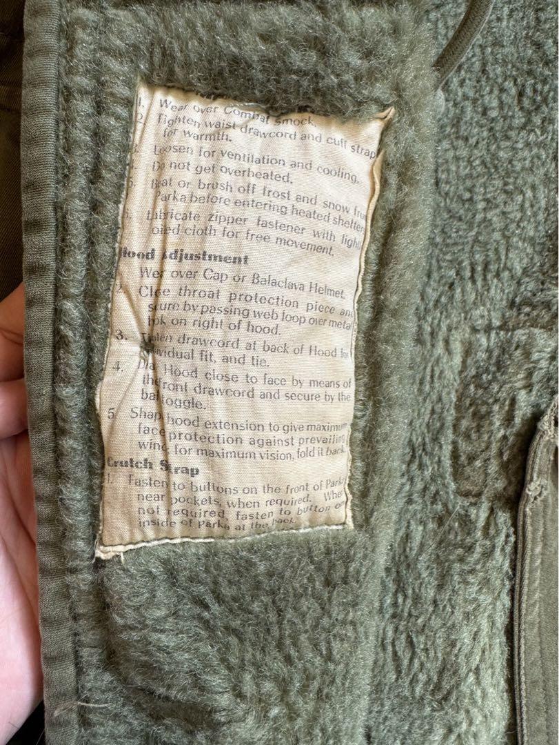 50s British army MIDDLE parka イギリス陸軍 実物