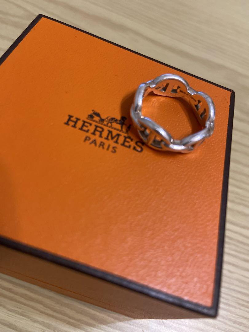 【美品】HERMES シェーヌダンクル　シルバー925