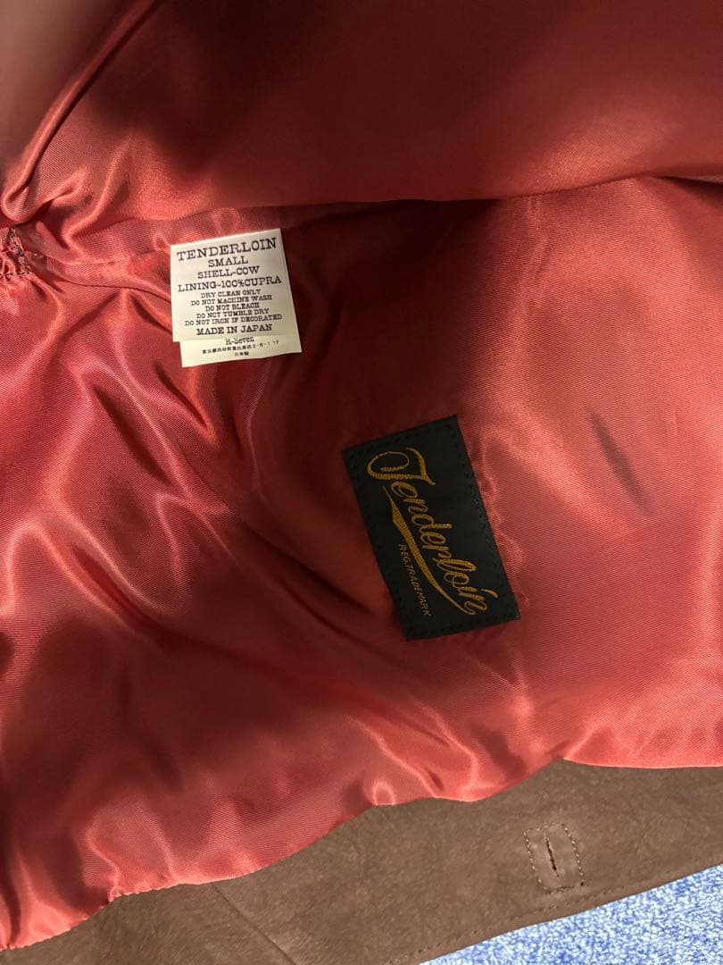 TENDERLOIN T-SUEDE JKTテンダーロインレザージャケットS