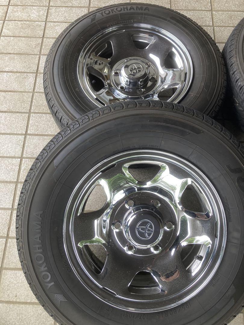 トヨタ 純正 メッキ ホイール　ハイエース　ハイラックス　139.7 6穴