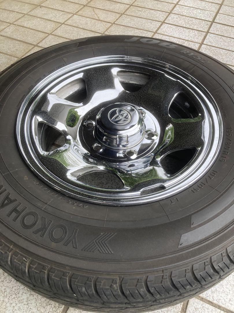 トヨタ 純正 メッキ ホイール　ハイエース　ハイラックス　139.7 6穴