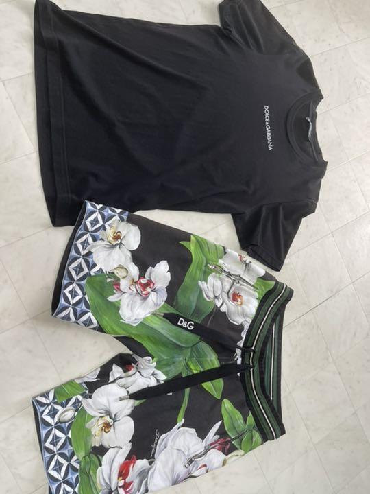 ドルガバ Tシャツ ショートパンツメンズ トップス U0026 U0026 ショートパンツ