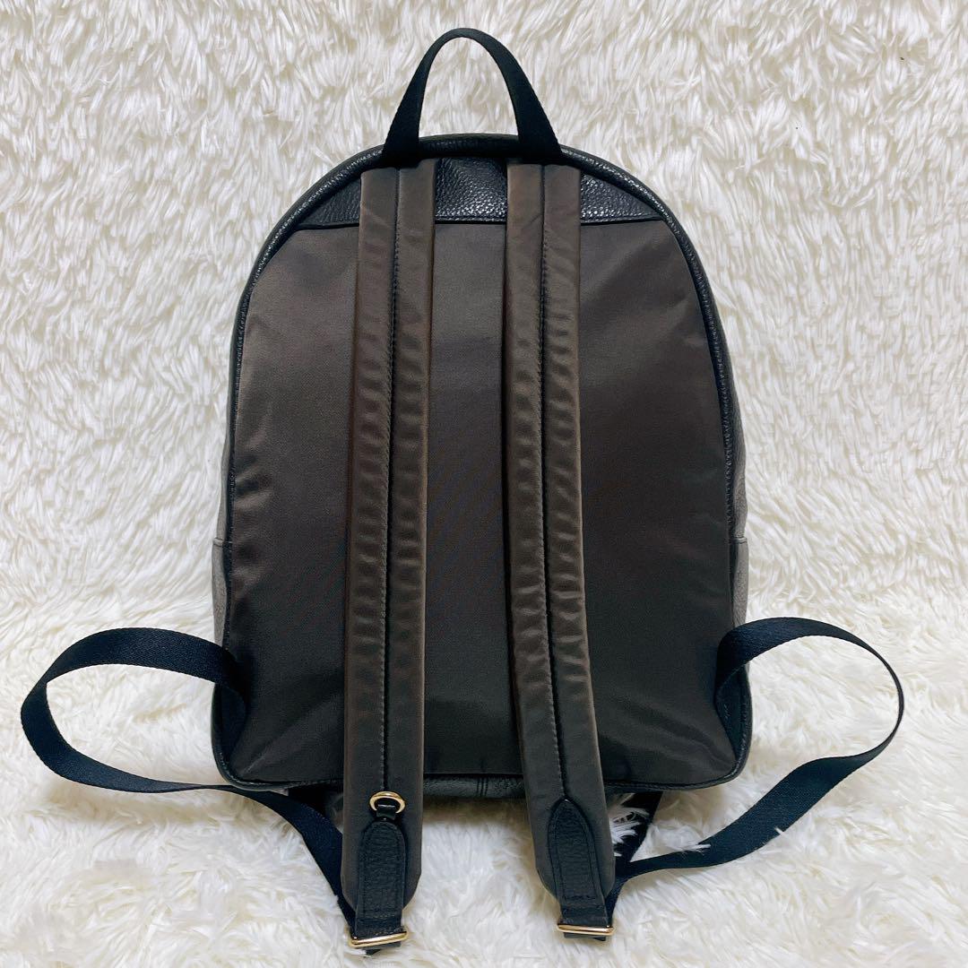 美品✨コーチ　リュック　バックパック　レザー　黒　チャーリー　30550