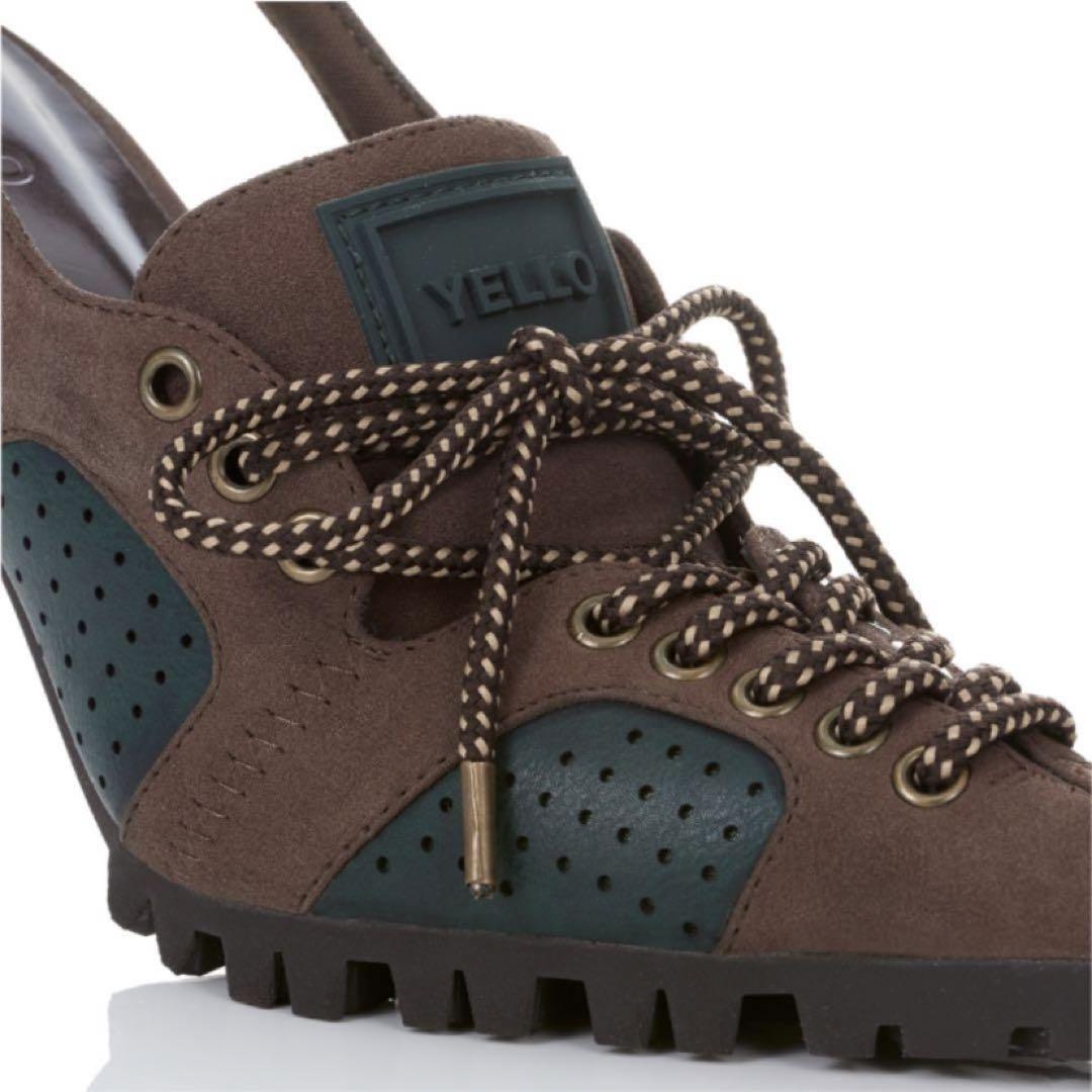 YELLO ALTERNA SNEAKER HEELS スニーカーヒール XL - ハイヒール