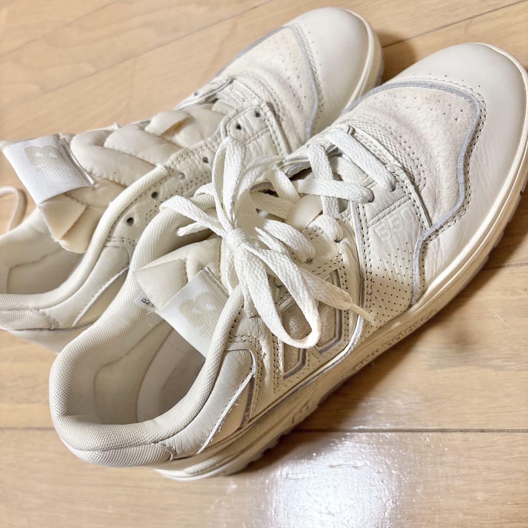 New Balance 550 White/Cream ホワイトスニーカー