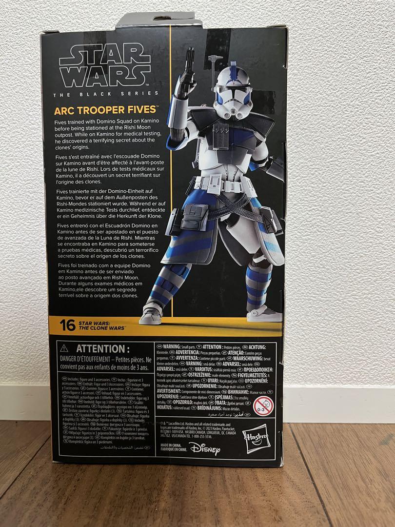 未開封　スターウォーズ　ブラックシリーズ　アークトルーパー　ファイブス 未開封 スターウォーズ ブラックシリーズ アークトルーパー