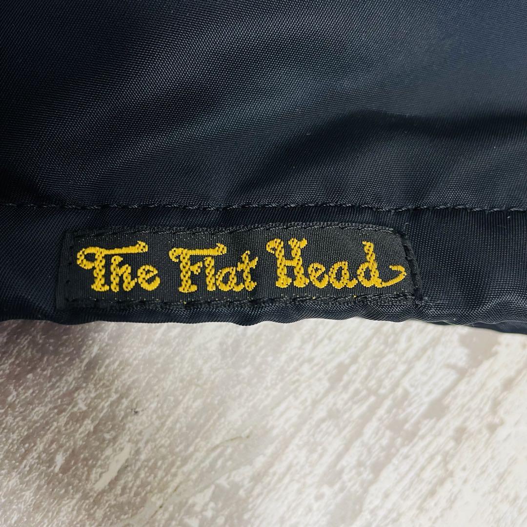 完売品】THE FLAT HEAD ナイロン コーチジャケット 美品【XL 完売品】THE FLAT HEAD ナイロン コーチジャケット 美品【XL