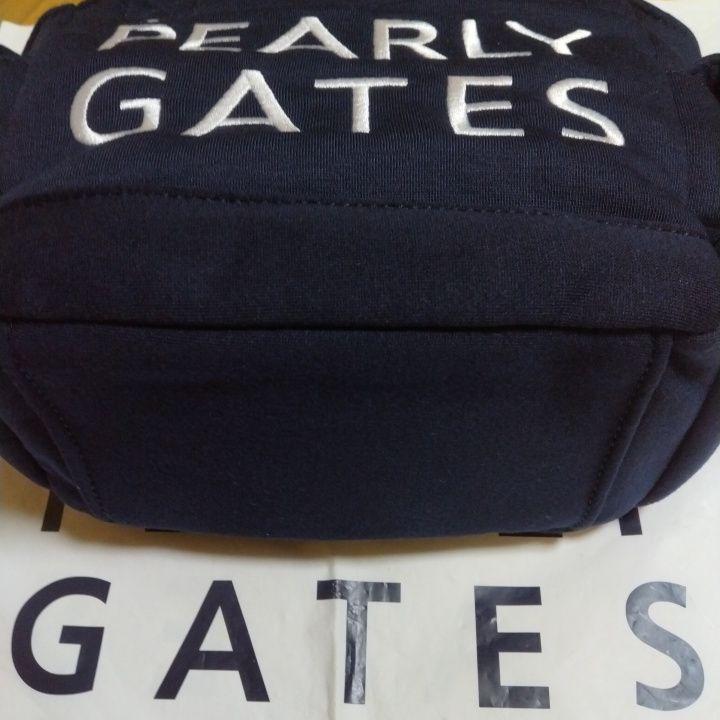 ⭐新品未使用⭐タグ付きPEARLY GATES⭐カートバッグ　⭐濃紺