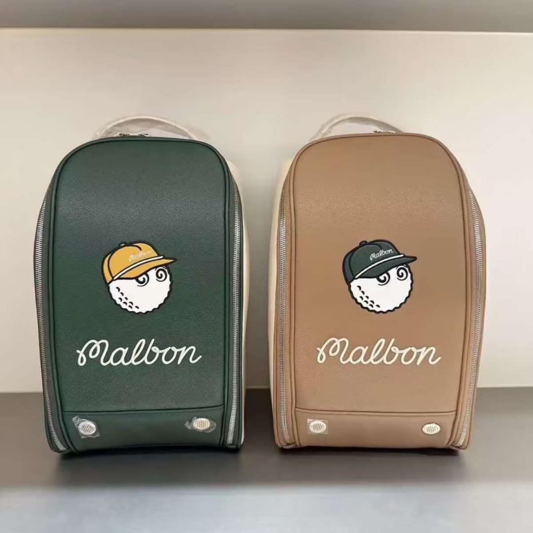25Malbon マルボンゴルフ シューズ入れバッグ シューズ収納 男女兼用 MALBON GOLF マルボンゴルフ シューズケース | Import Brand Shop