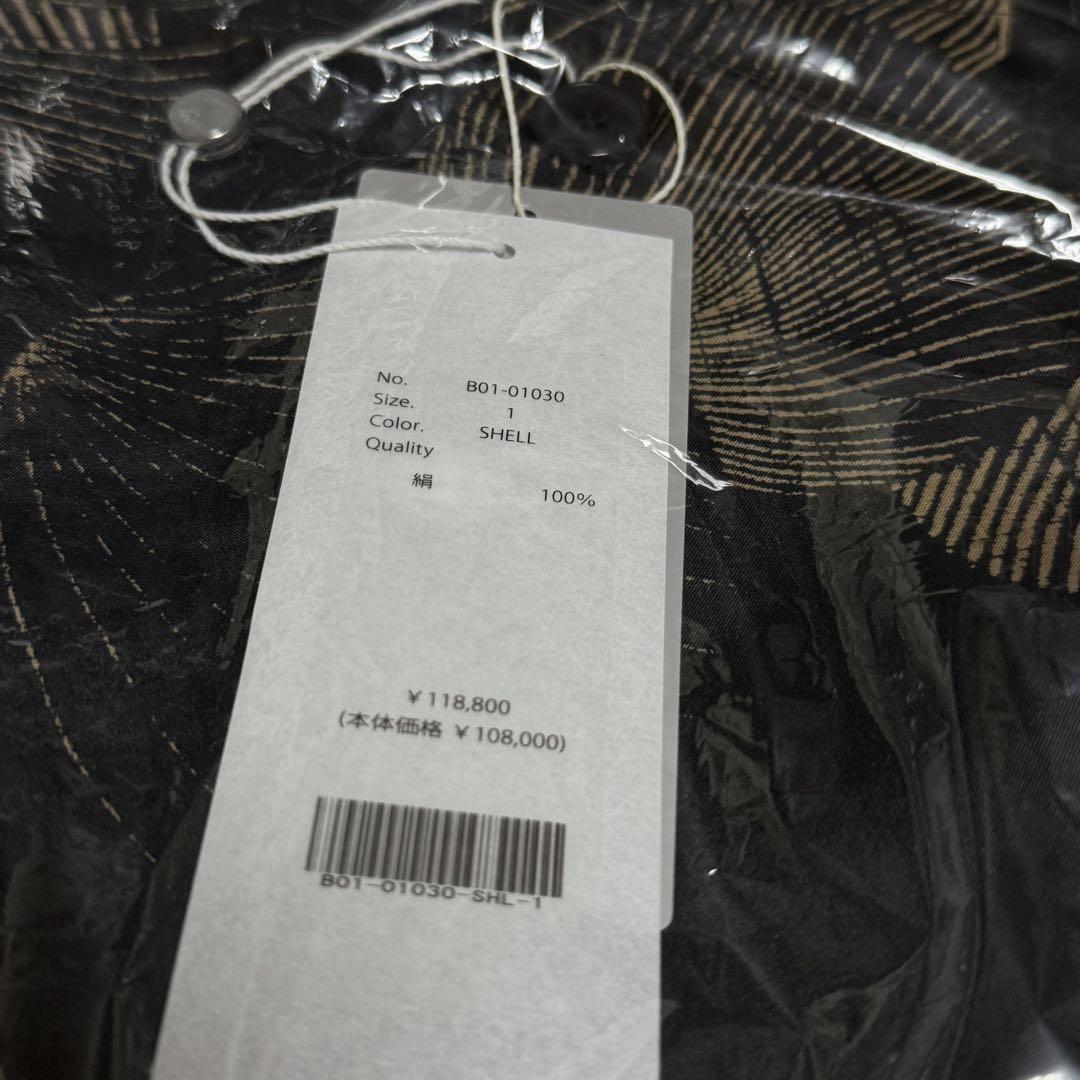 COMOLI 25SS シルクシェル ジャケット コモリ 1