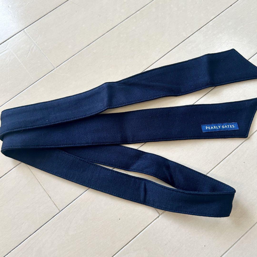 新品【パーリーゲイツ】セーラーストライプワンピース