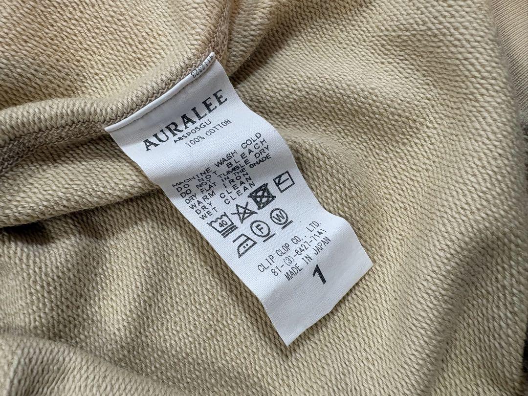 【2.5万円美品!】AURALEEオーラリー スーパーソフトスウェットフーディー