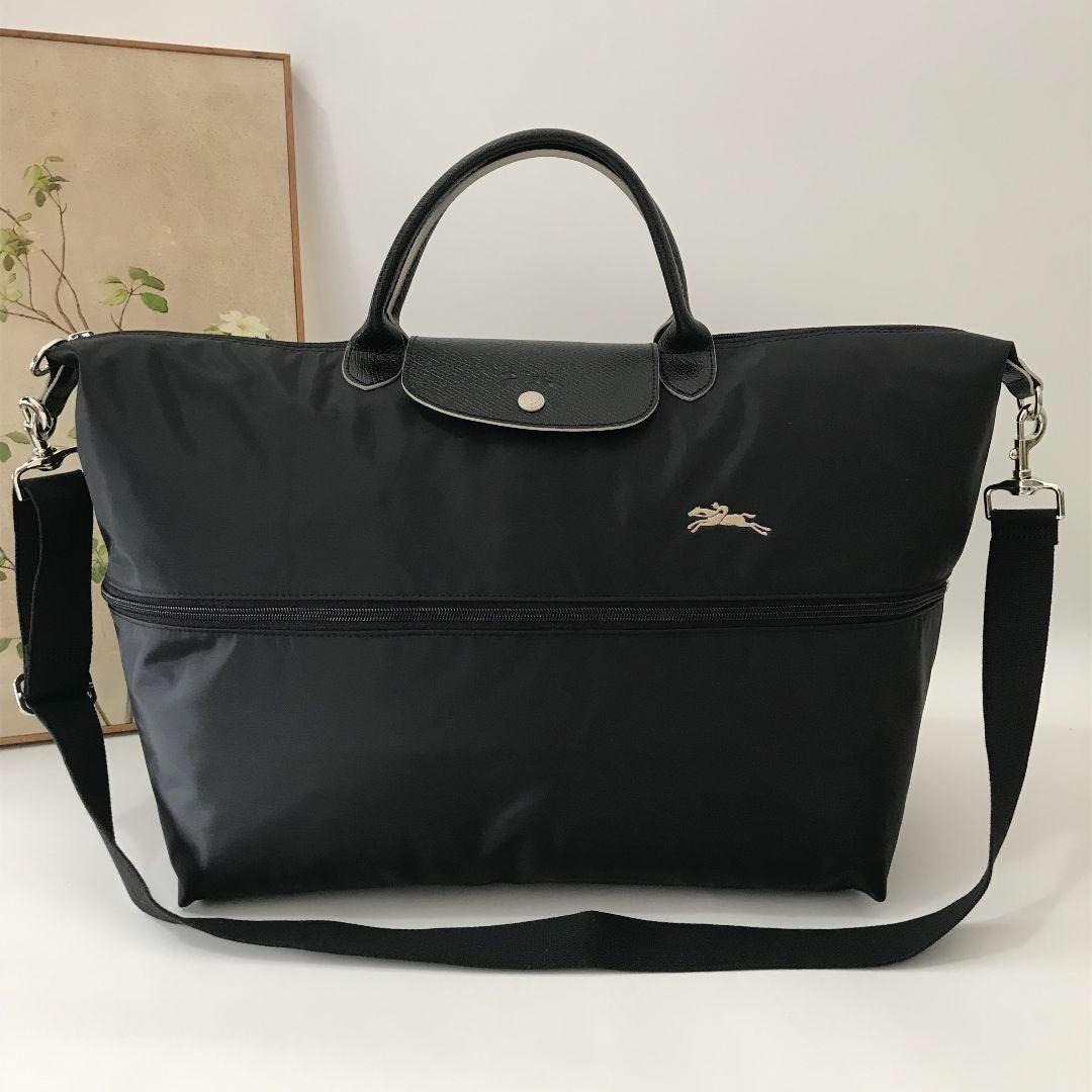 新品 ロンシャン ル プリアージュボストン男女兼用 黒