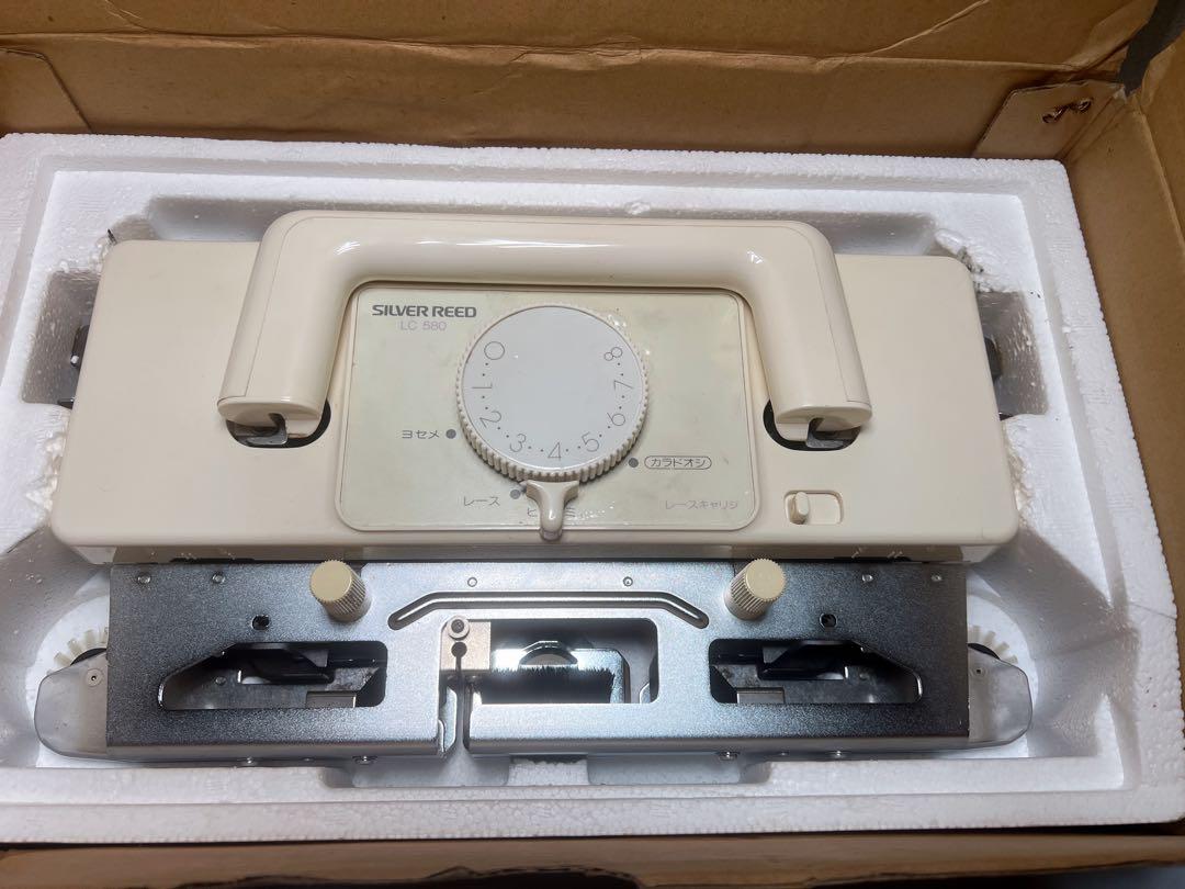 SILVER REED 編機用レースキャリジ LC580