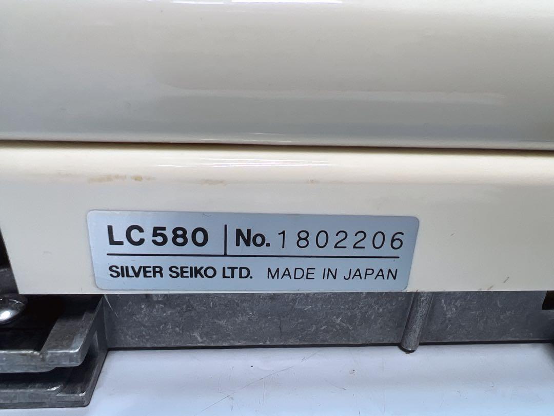 SILVER REED 編機用レースキャリジ LC580