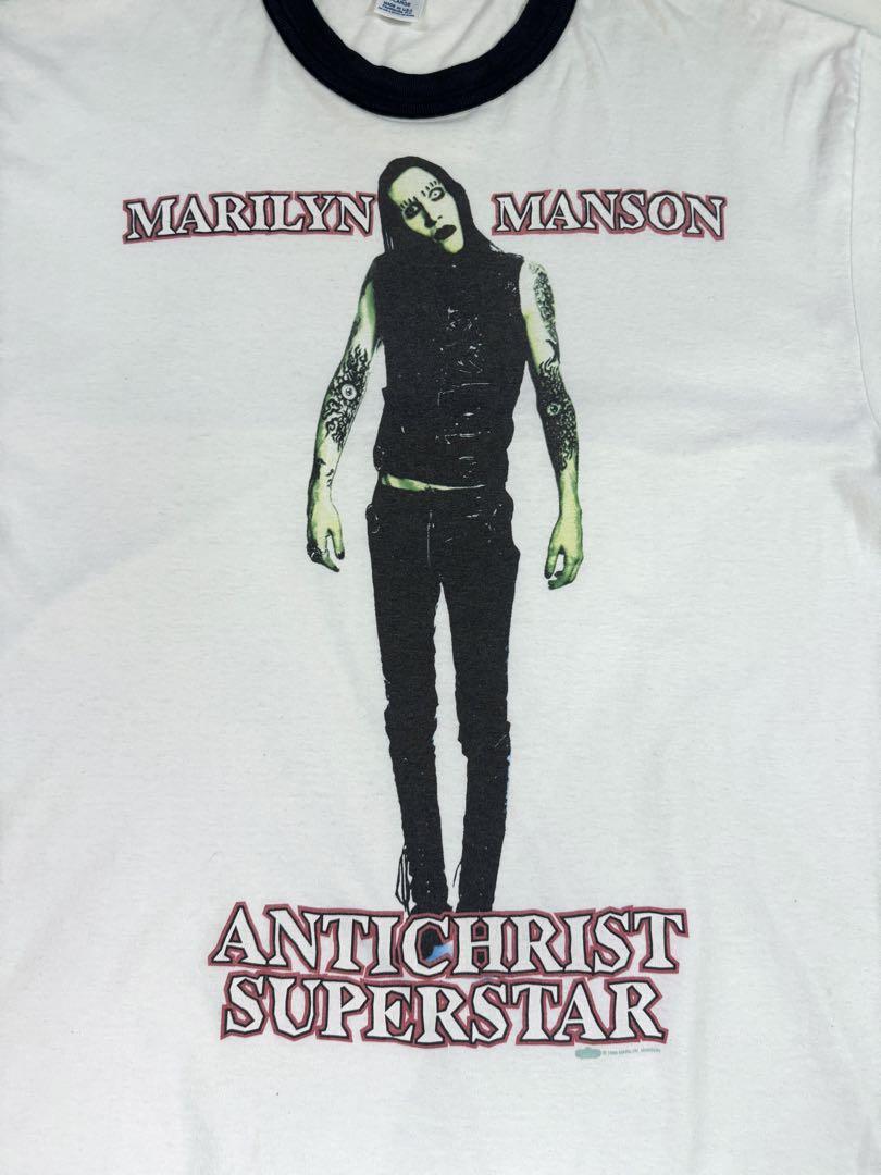 MARILYN MANSON リンガーTシャツ ヴィンテージ マリリンマンソン MARILYN MANSON リンガーTシャツ ヴィンテージ マリリンマンソン