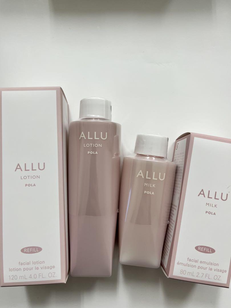 POLA アリュー　ローション＆ミルク　リフィル2本セット ☆新品☆POLA ALLU アリュー ローション＆ミルク リフィルセット