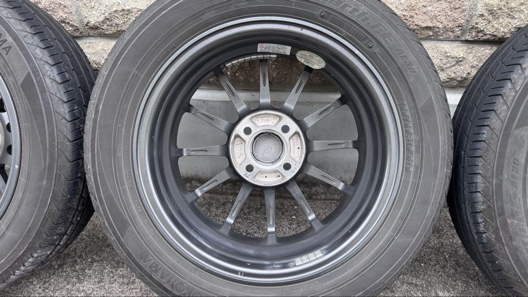 エンケイ PF03 15インチ 5J 4本セット タイヤ付き 軽自動車サイズ