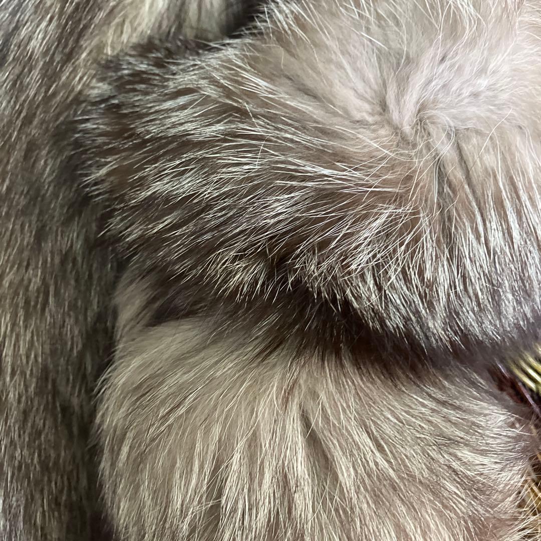 シルバーフォックス 毛皮コート SAGA FOX シルバーフォックス 毛皮コート SAGA FOX