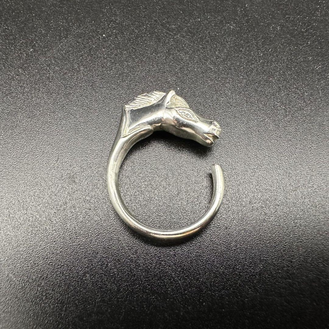 極美品✨　エルメス　リング　指輪　ジュバルホース　ヴィンテージ　084 極美品✨ エルメス リング 指輪 ジュバルホース ヴィンテージ