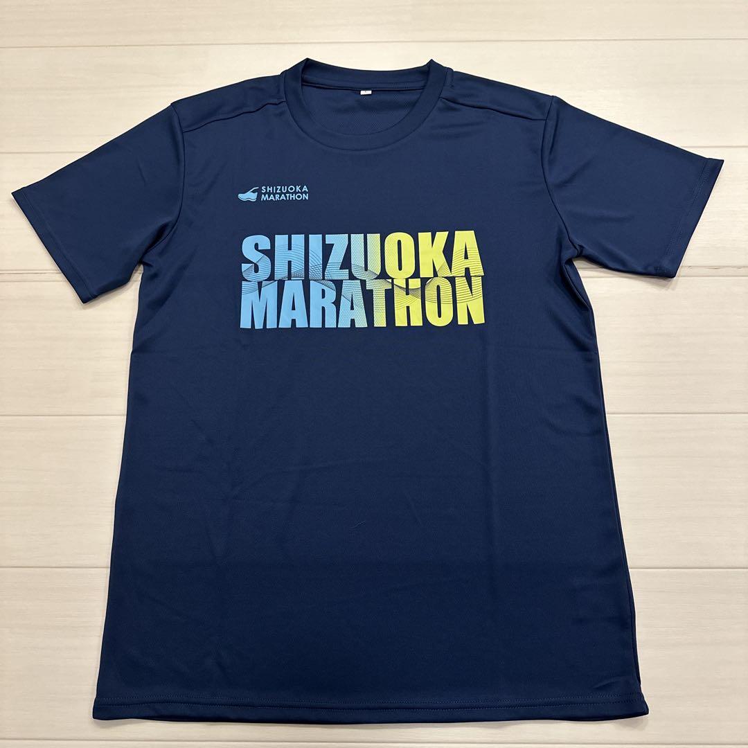 SHIZUOKA MARATHON Tシャツ 2025年版 ネイビー - メルカリ