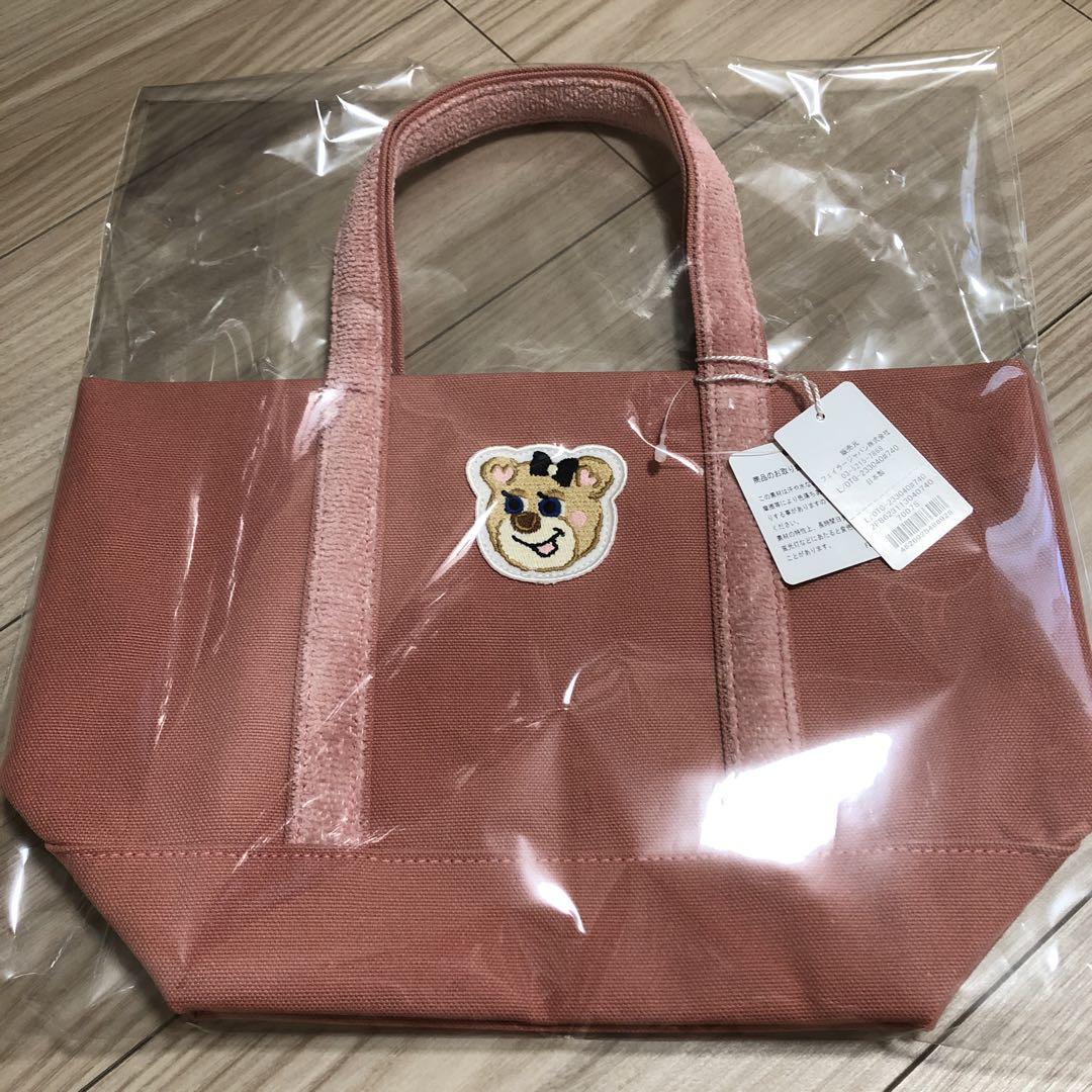 タグ付新品未開封【フェイラー】オールドテディガールトート小 新品未開封フェイラー オールドテディガールワッペントート