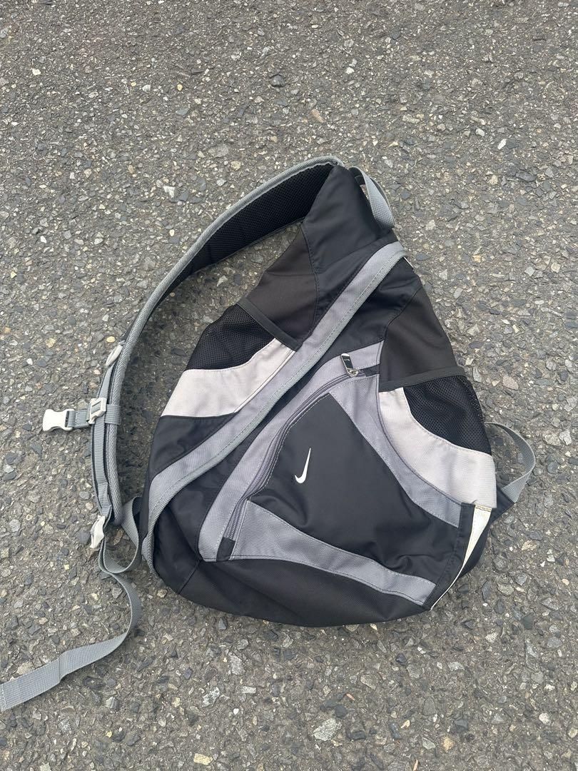 90s nike one shoulder bag ワンショルダー 刺繍 白タグ