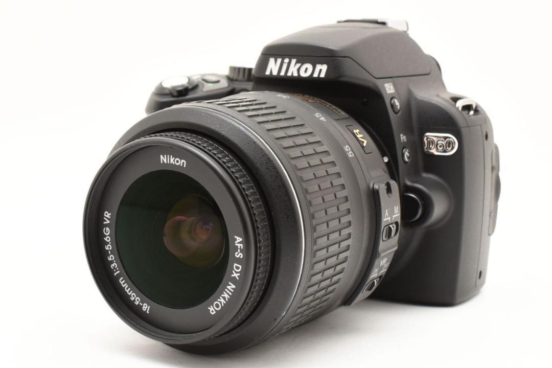 大人気】 Nikon ニコン D60 レンズキット デジタル一眼カメラ