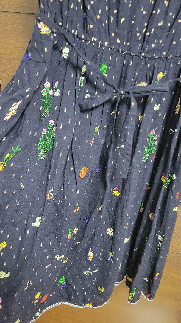 2025激安通販 ラブリー フランシュリッペ ワンピース ユキエモン 大きい FL5 刺繍 ワンピース