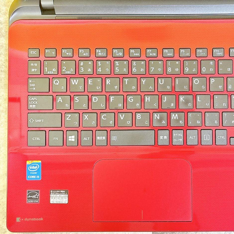 ｉ5✨新品SSDで快適✨人気の赤❣カメラ付きノートパソコン 薄型 仕事や趣味に♪
