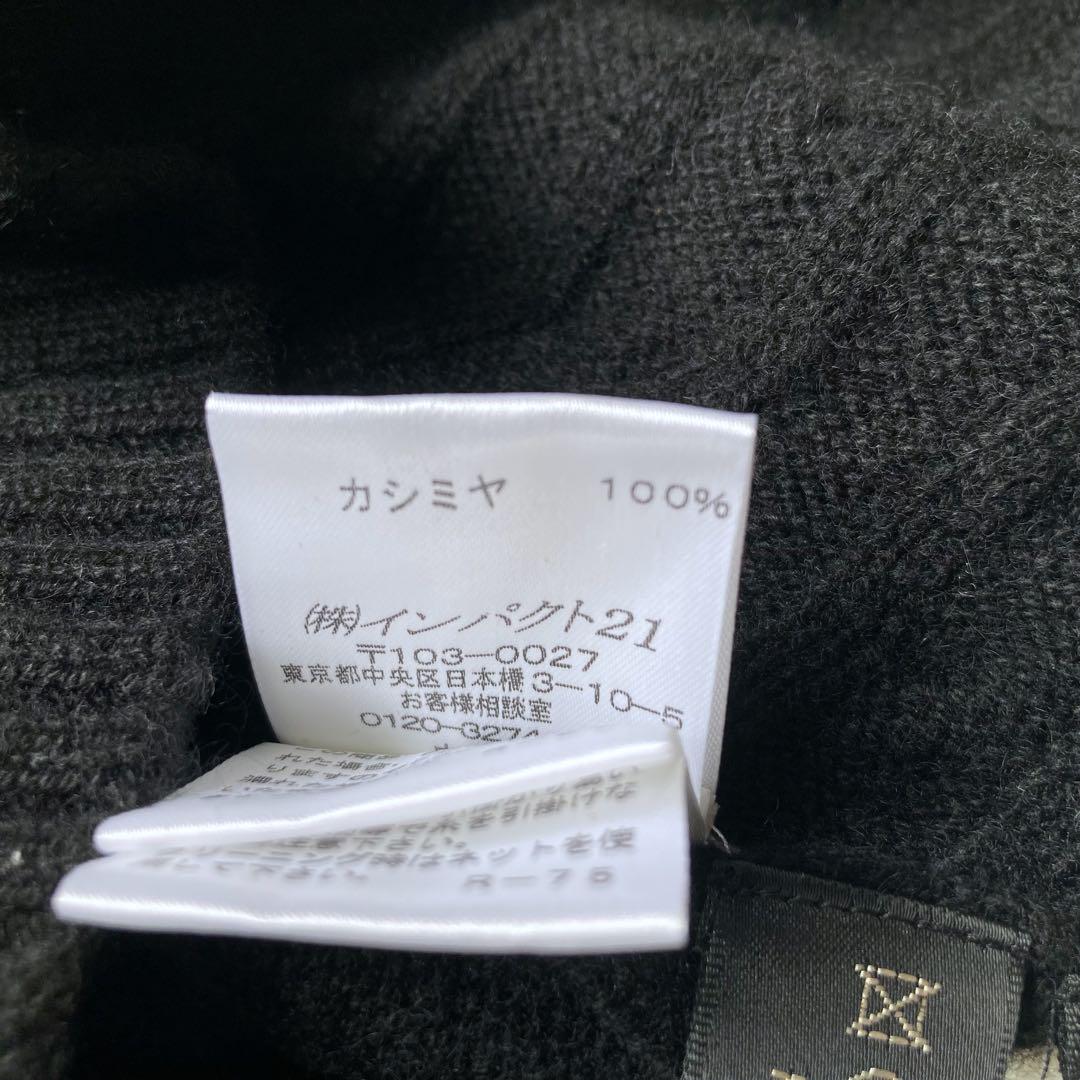 【新品・タグ付き】Ralph Lauren カシミヤ100% ニット　黒 M
