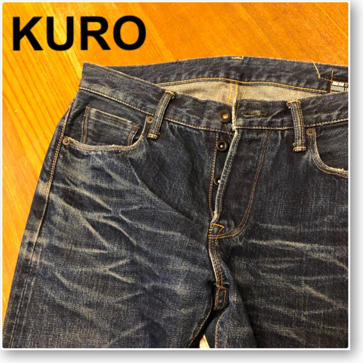 鬼ヒゲ Kuro クロ Fixer フィクサー セルビッジ ジーンズ アメカジ 完売