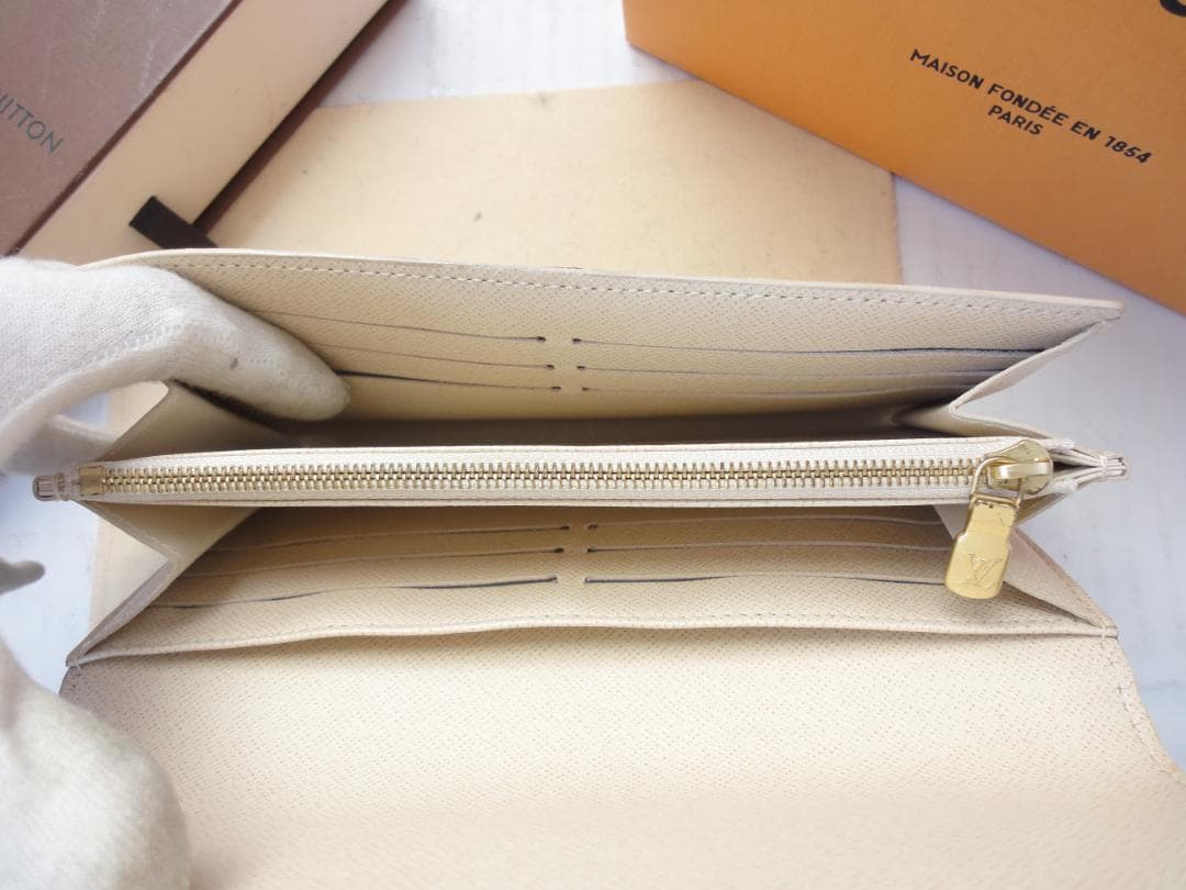 超美品☆ヴィトン ダミエ 【ポルトフォイユ・サラ 新型】長財布