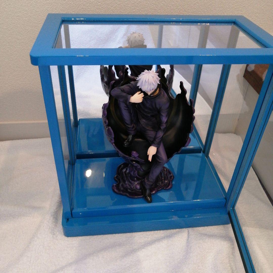 フィギュアケース(大)ドール　ガラス　背面鏡　345×325×180 橙 フィギュアケース(大) ドール ガラス 背面鏡 345×325×180 紫 神戸