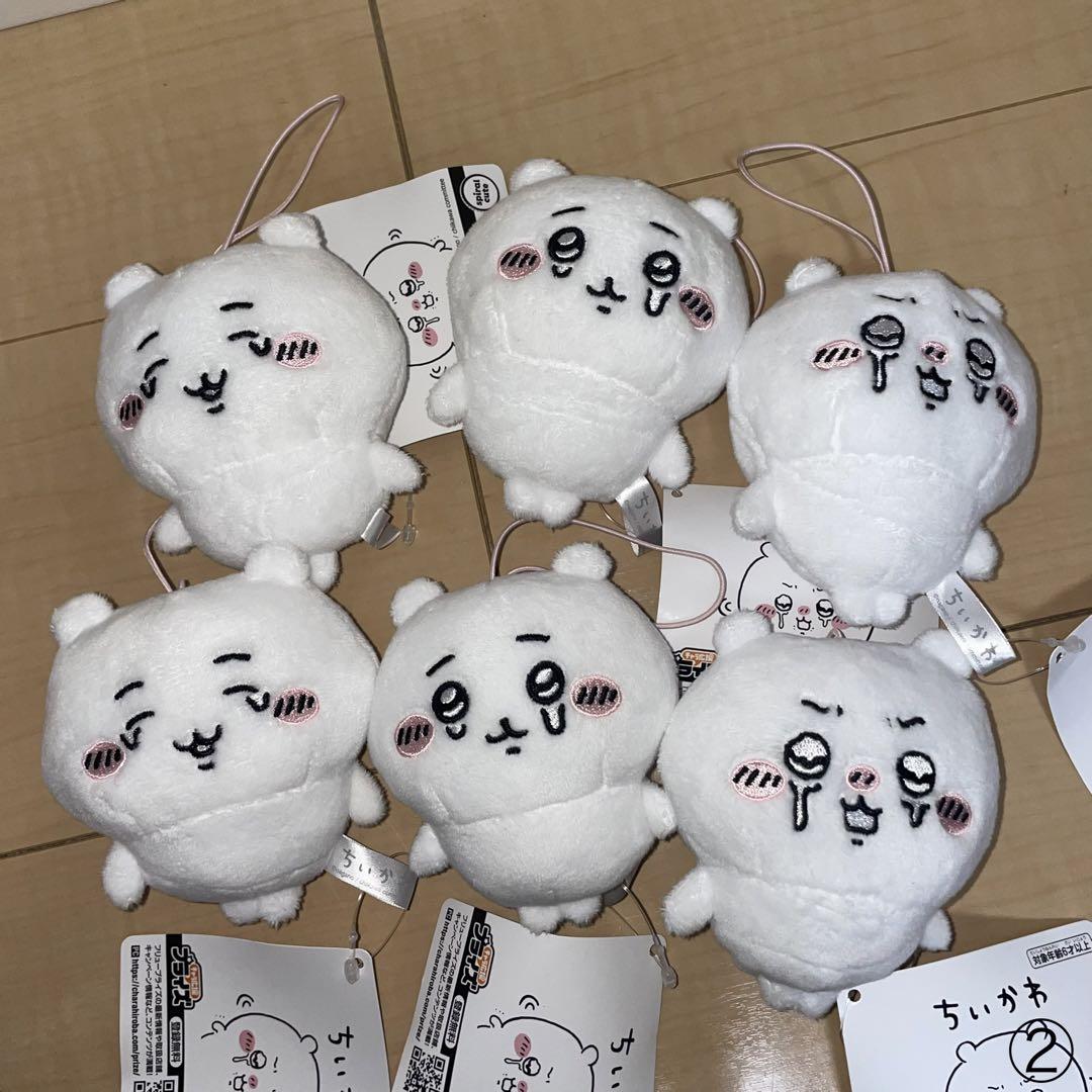 ちいかわ いろんな泣き顔ちいかわマスコット 3種セット×2②
