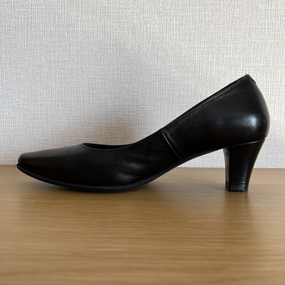 2回着用・美品【PEDALA】アーモンドトゥ パンプス フォーマル 通勤 行事