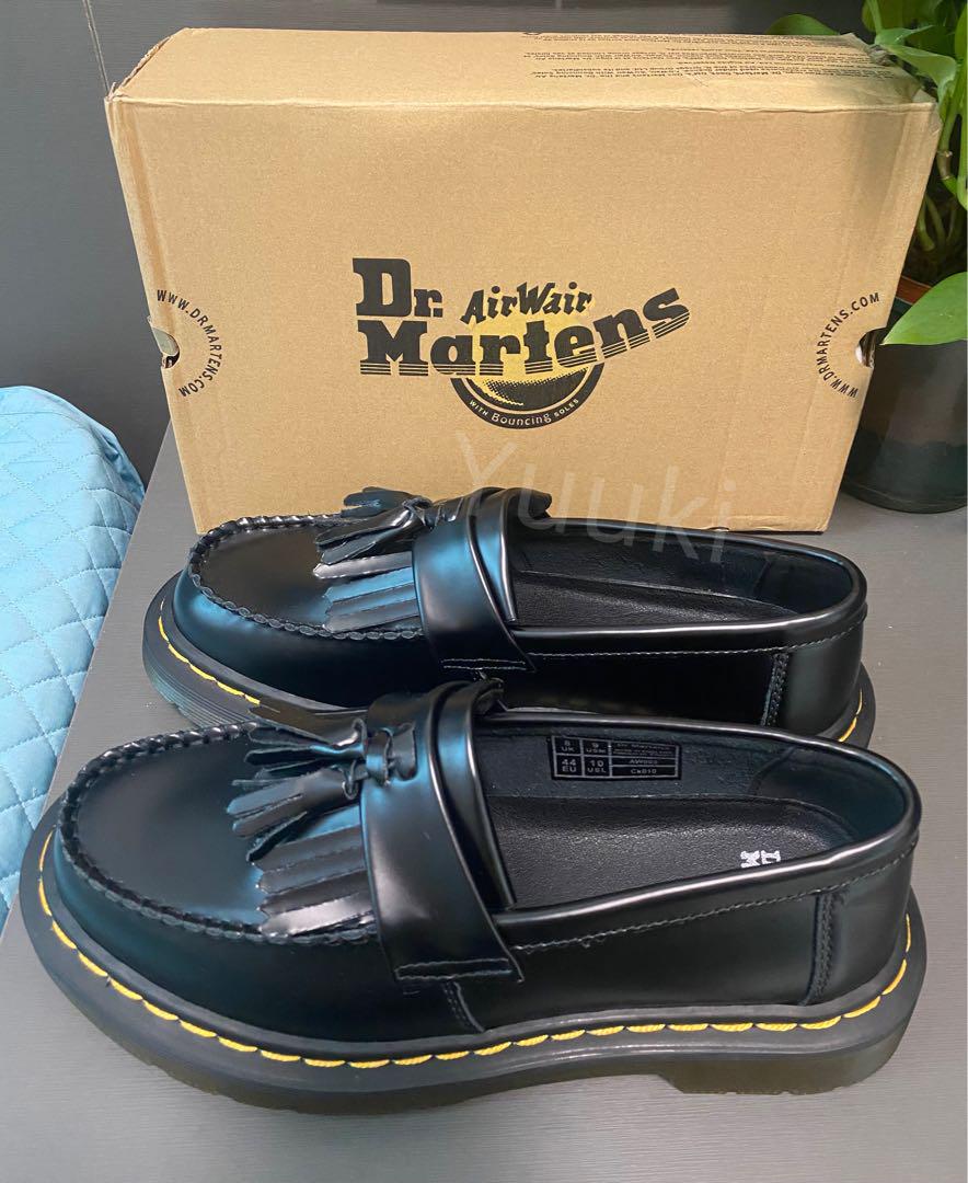 新品未使用Dr. Martens フリンジ付きローファー 黒