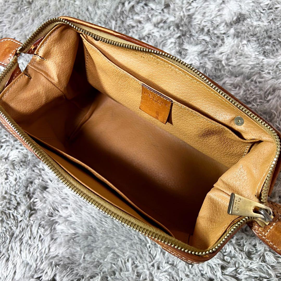 CELINE セリーヌ　マカダム バニティ　ショルダーバッグ　正規品　レア